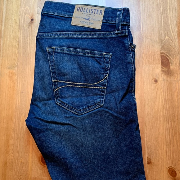 Hollister Mens Super Skinny Jeans, Size 30 - Picture 2 of 2